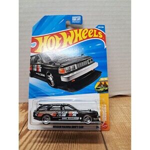 Hot Wheels Nissan Maxima Drift Car Wagon Black K&N 10/10 New